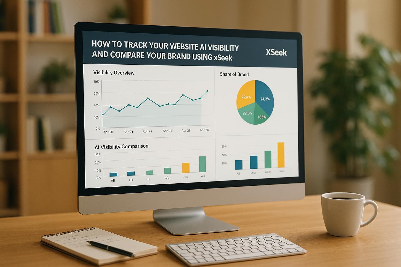 How to track your website AI visibility and compare your brand using xSeek