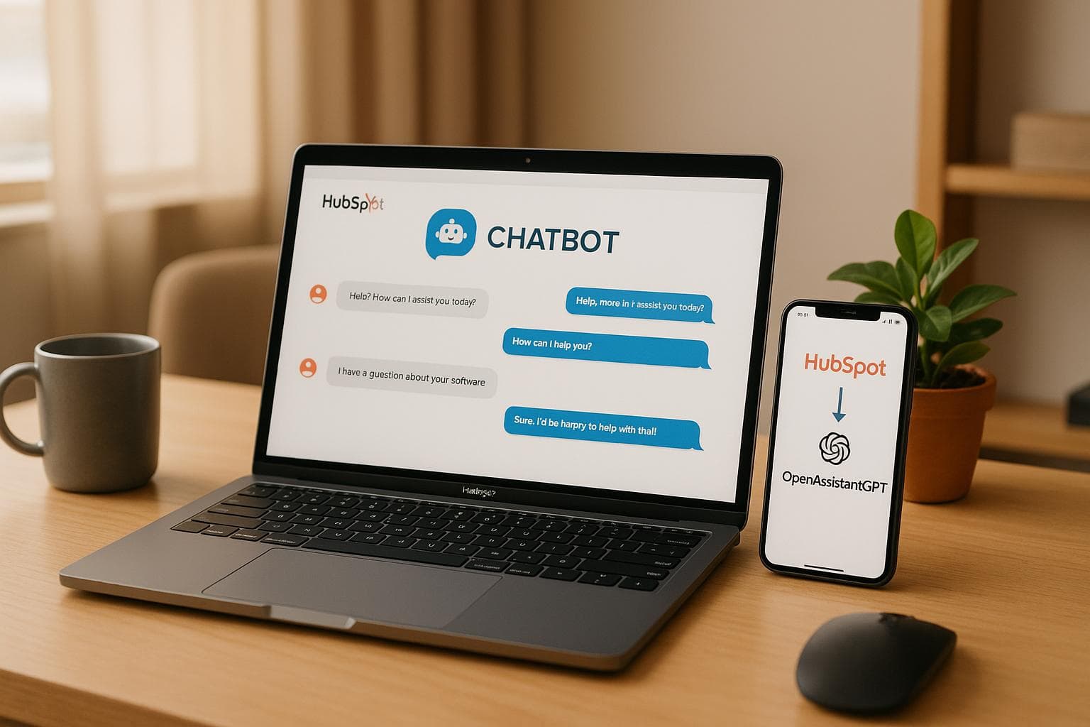 HubSpot Chatbot Integration with OpenAssistantGPT