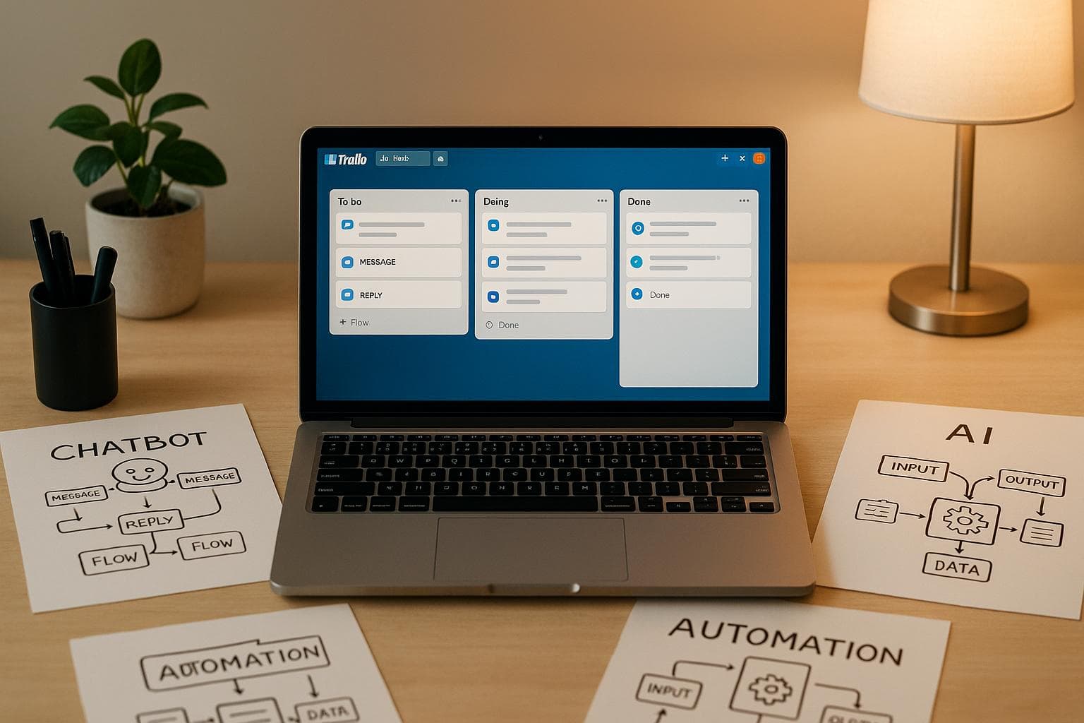 How to use ai to create trello cards