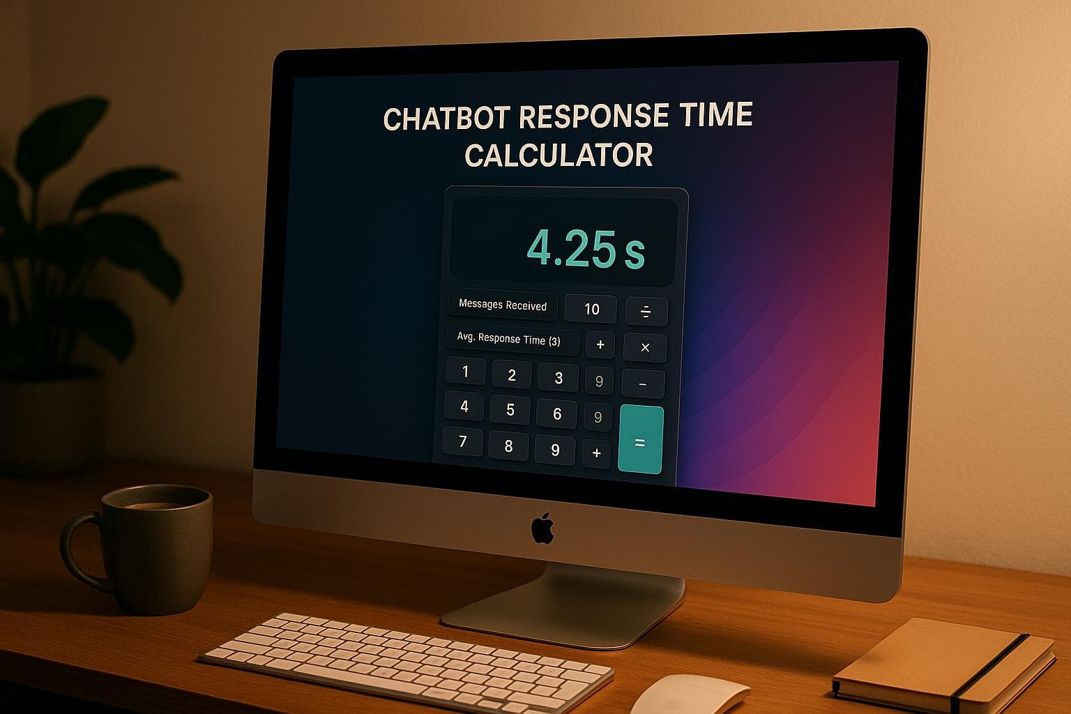 Chatbot Response Time Calculator